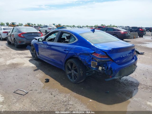 Photo 2 VIN: KMTG34TA6PU107494 - GENESIS G70 