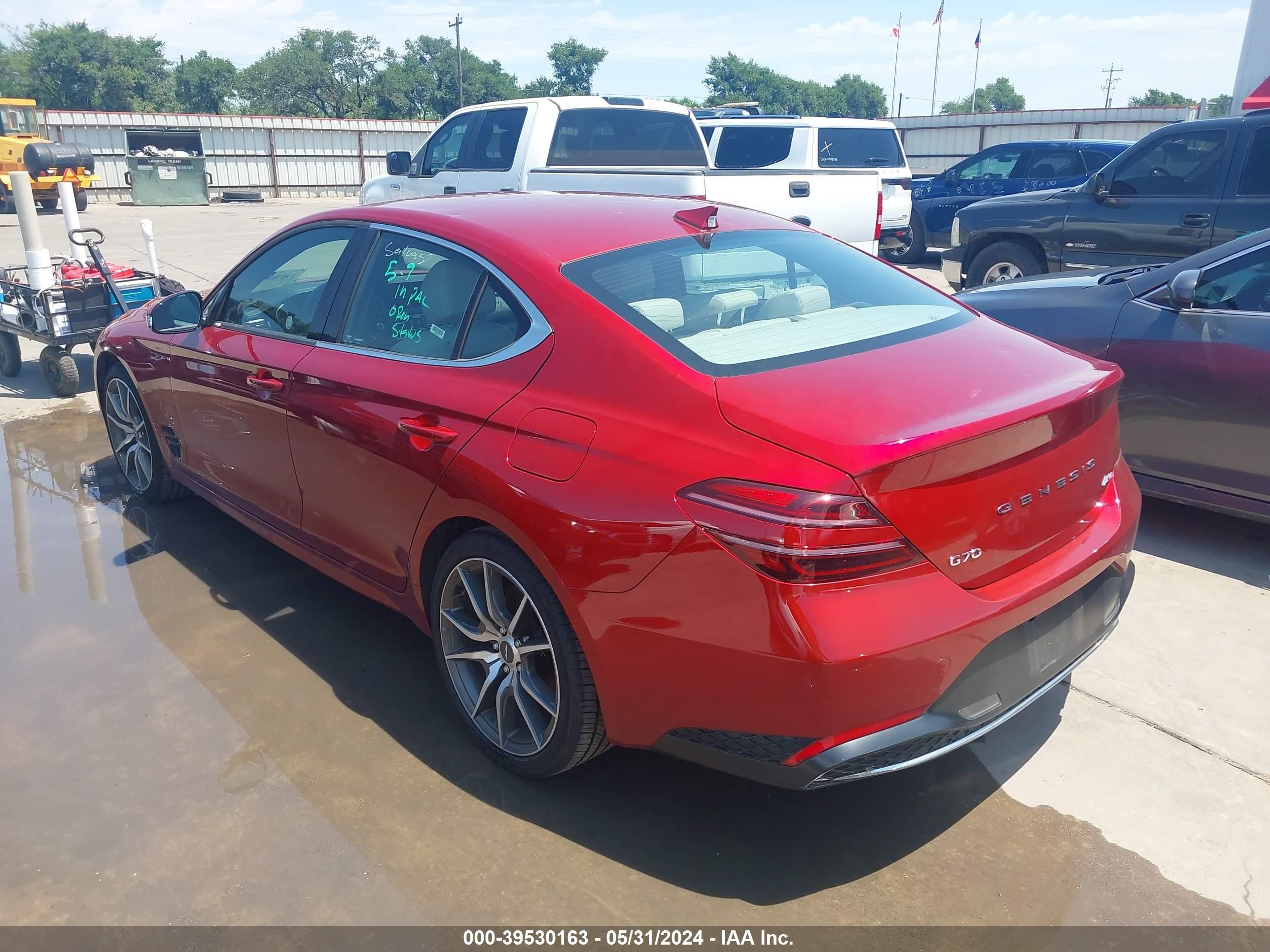 Photo 2 VIN: KMTG34TA8PU129660 - GENESIS G70 