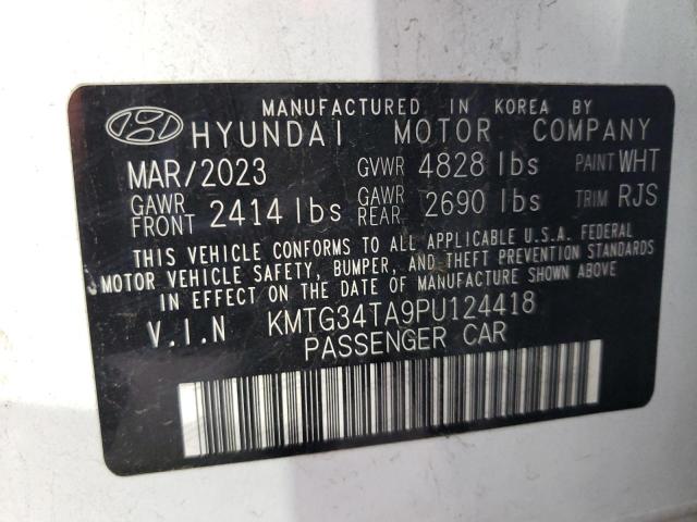 Photo 12 VIN: KMTG34TA9PU124418 - GENESIS G70 BASE 