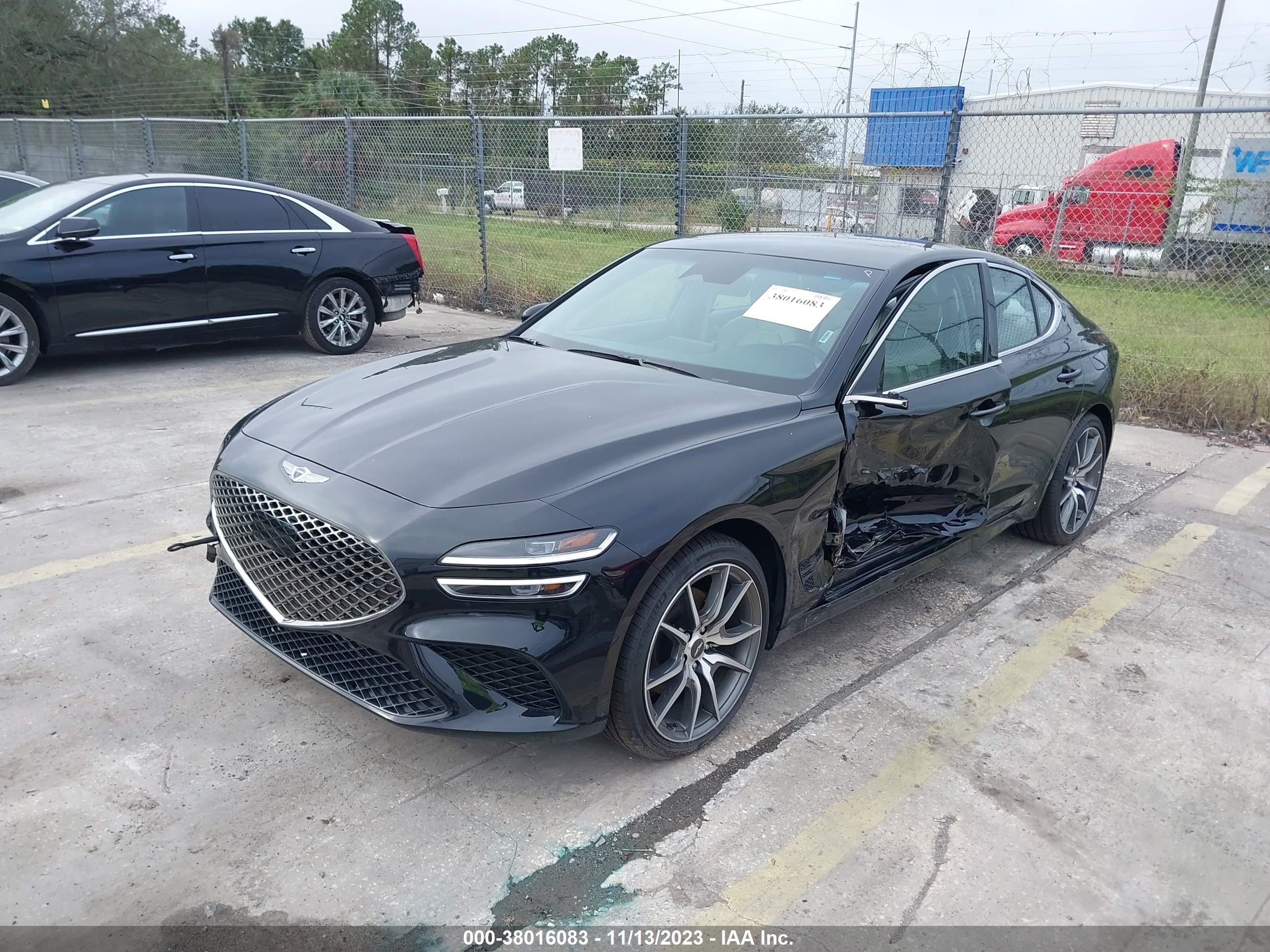 Photo 1 VIN: KMTG34TA9PU127027 - GENESIS G70 