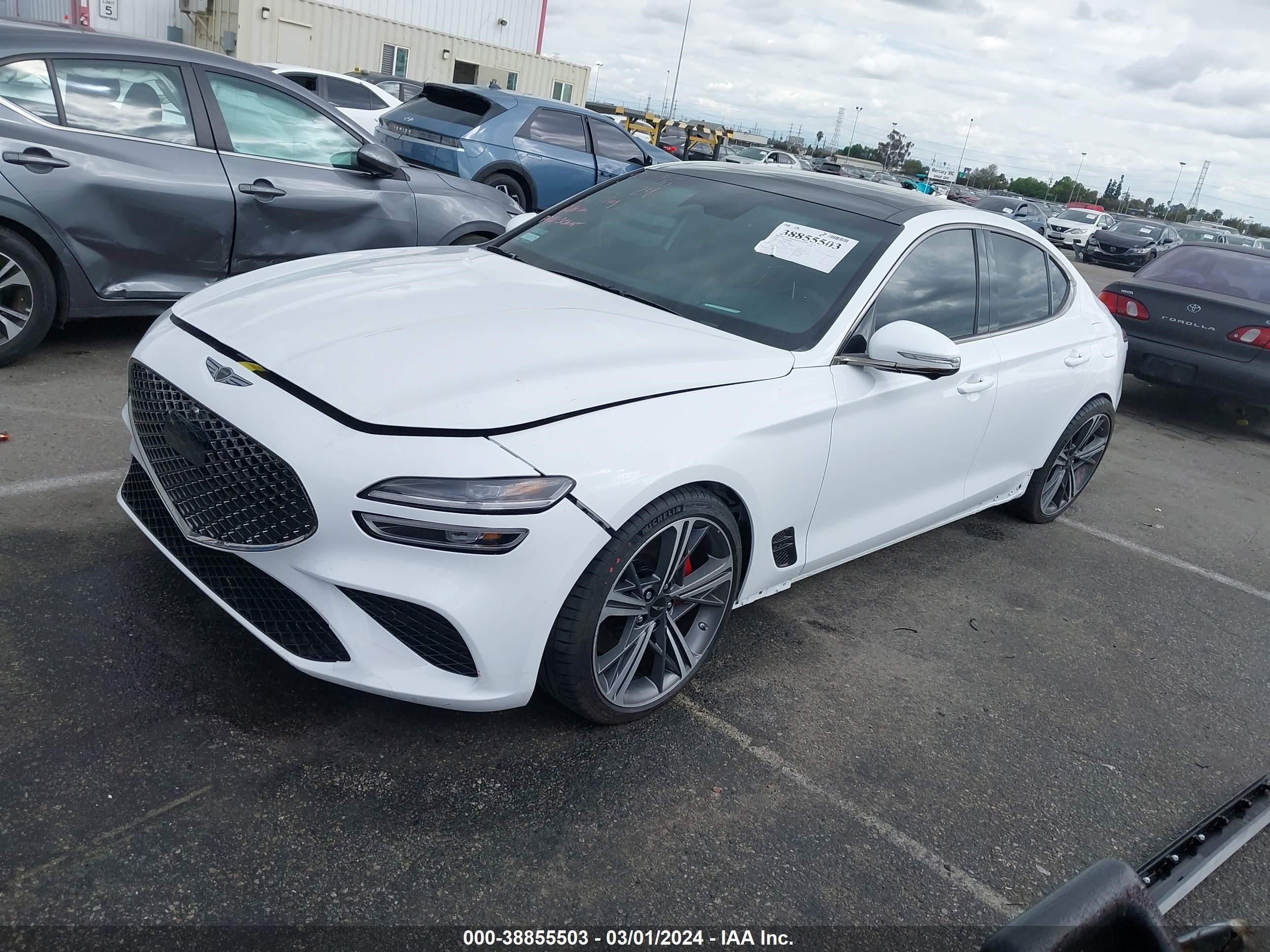 Photo 1 VIN: KMTG54SE2RU136251 - GENESIS G70 