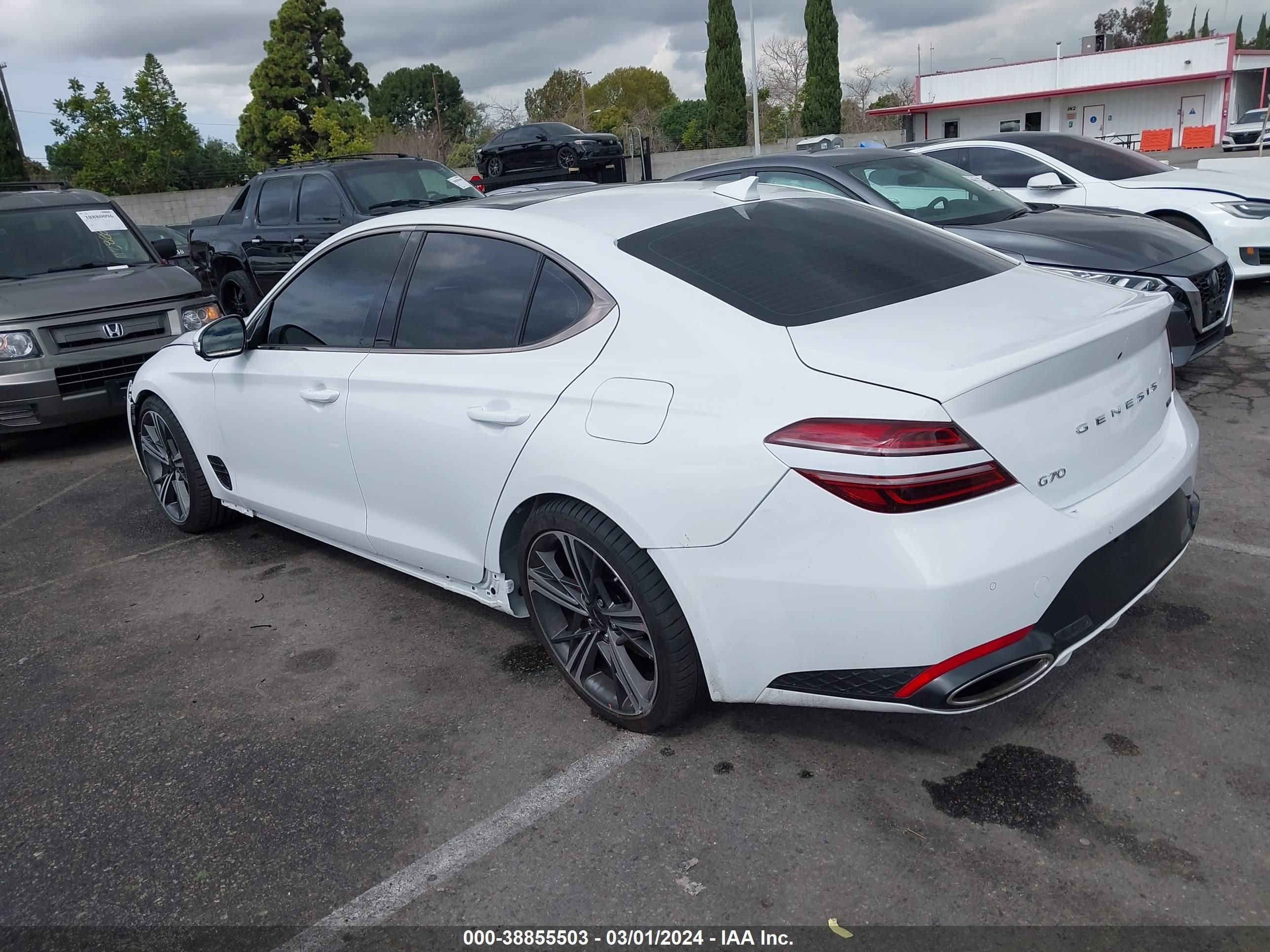 Photo 2 VIN: KMTG54SE2RU136251 - GENESIS G70 