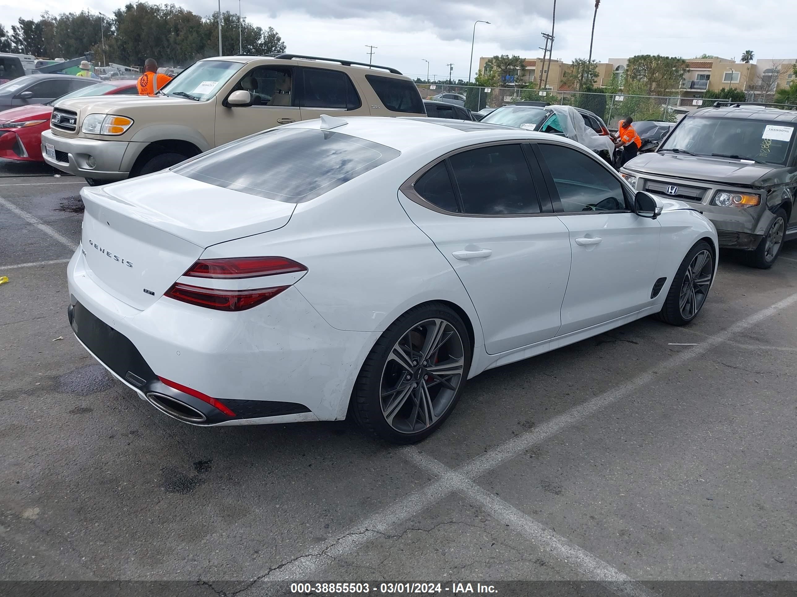 Photo 3 VIN: KMTG54SE2RU136251 - GENESIS G70 