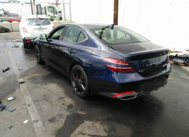 Photo 2 VIN: KMTG54TE4NU085179 - GENESIS G70 