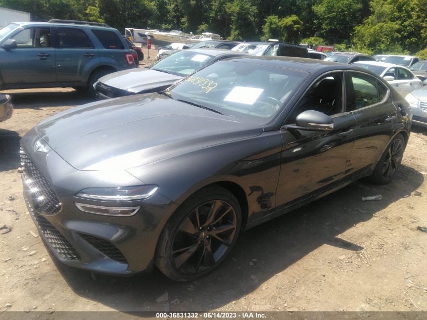 Photo 1 VIN: KMTG54TE6NU085281 - GENESIS G70 