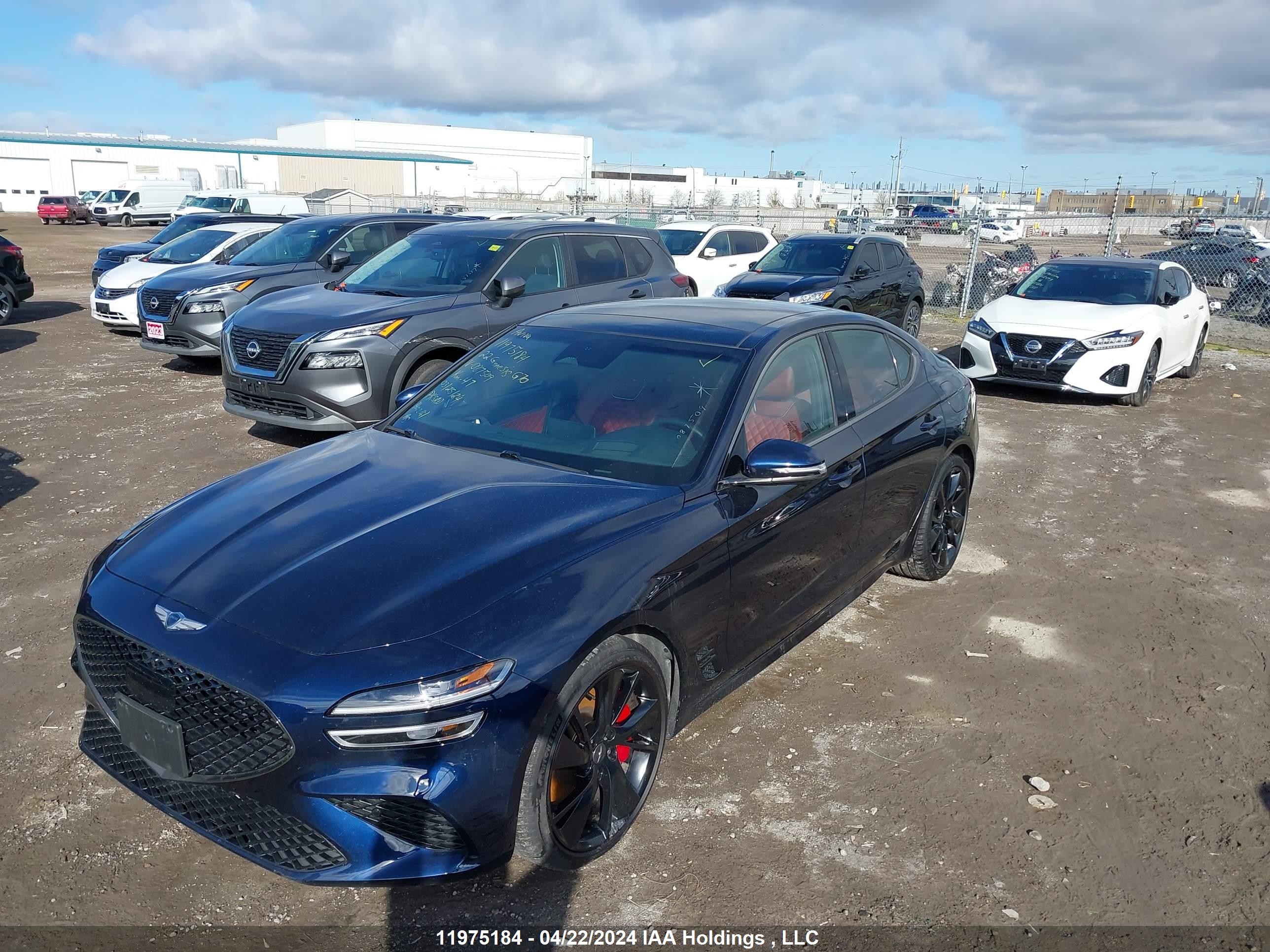 Photo 5 VIN: KMTG54TE9NU087509 - GENESIS G70 