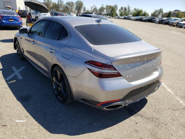 Photo 2 VIN: KMTG54TE9NU096999 - GENESIS G70 BASE 