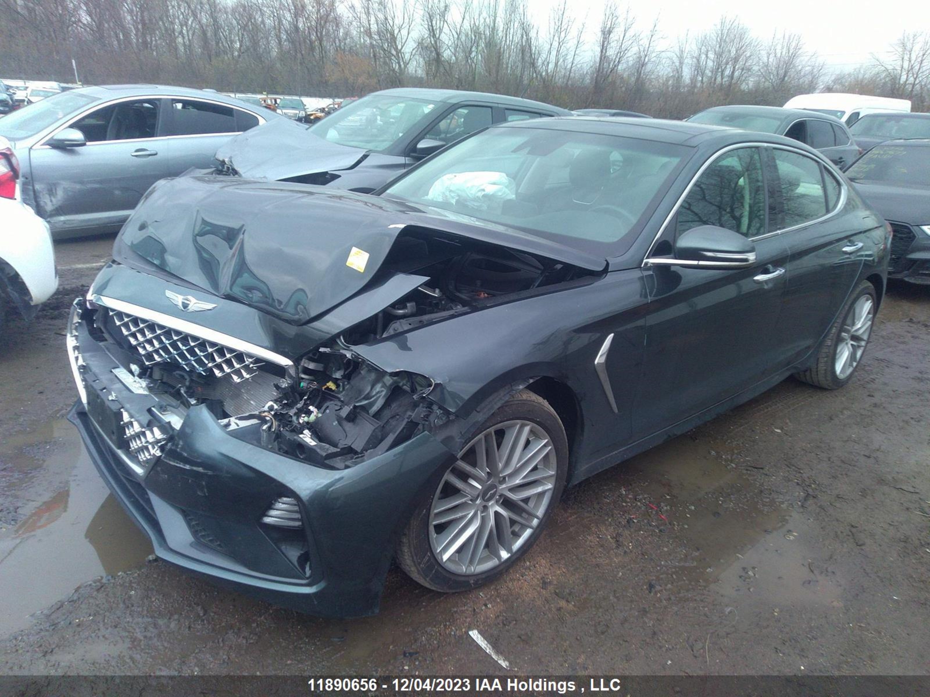 Photo 1 VIN: KMTG64LA3MU079740 - GENESIS G70 