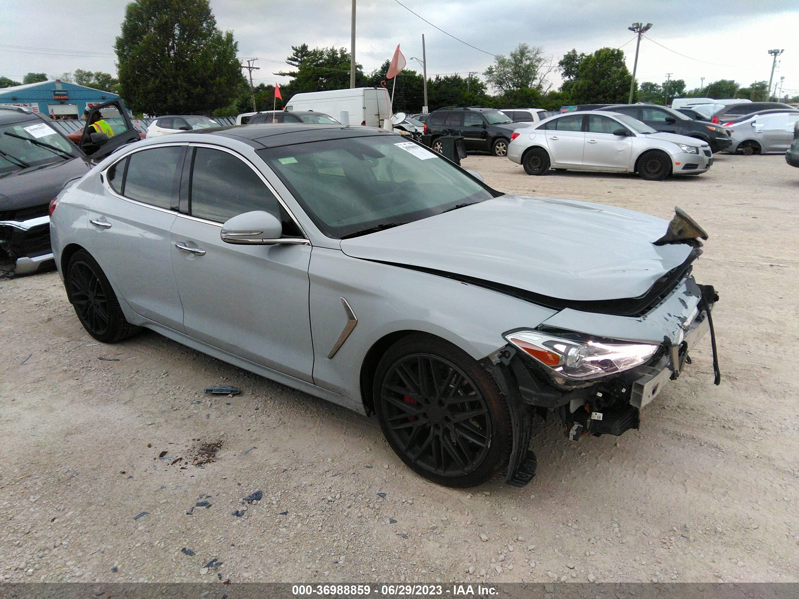 Photo 0 VIN: KMTG74LE2KU034897 - GENESIS G70 