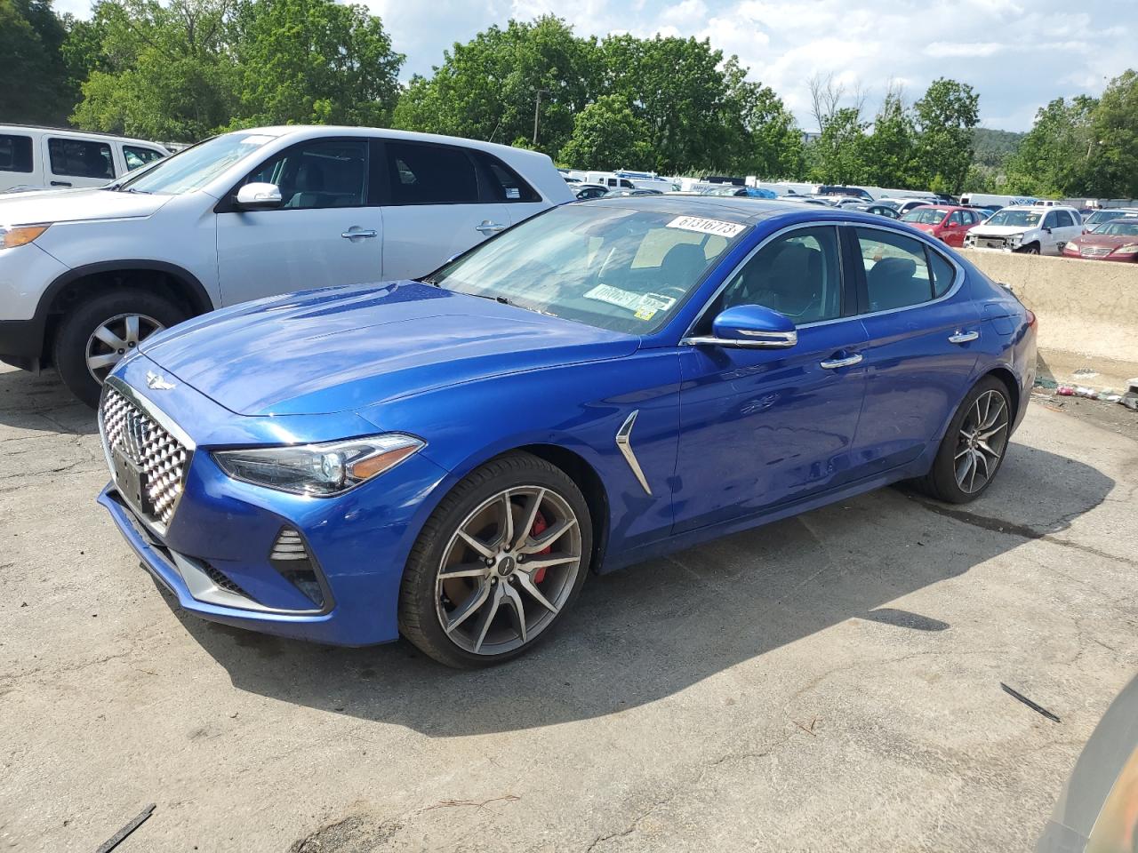 Photo 0 VIN: KMTG74LE2MU074447 - GENESIS G70 