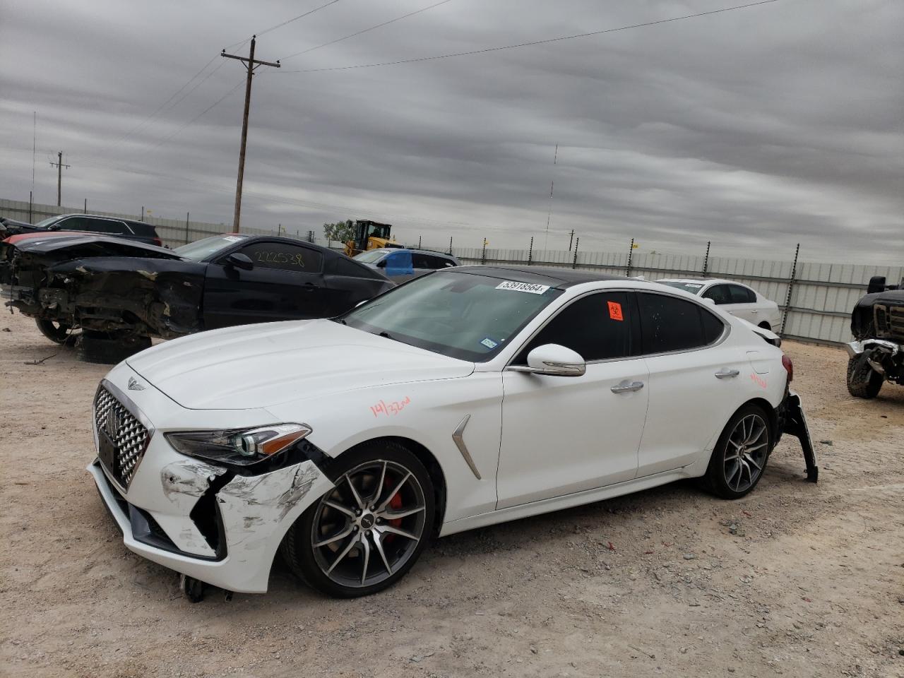 Photo 0 VIN: KMTG74LE5LU055681 - GENESIS G70 