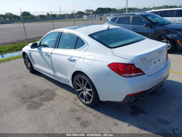 Photo 2 VIN: KMTG74LE6LU053437 - GENESIS G70 