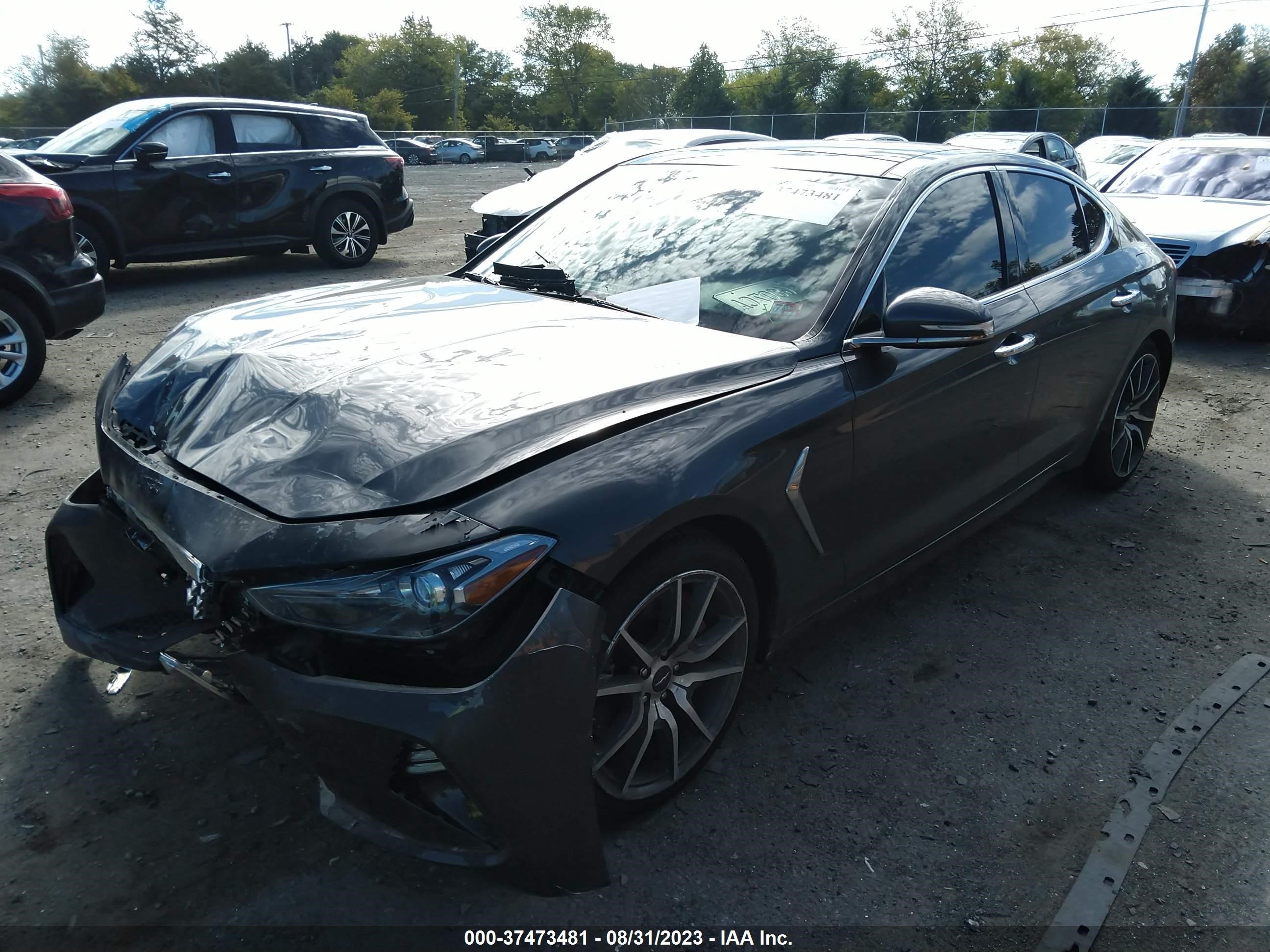 Photo 1 VIN: KMTG74LE8MU071410 - GENESIS G70 