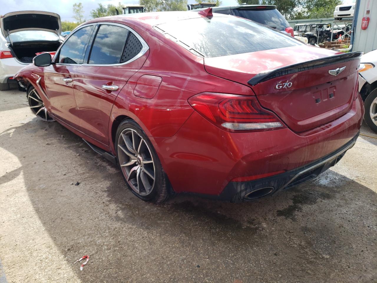 Photo 1 VIN: KMTG74LEXLU059550 - GENESIS G70 