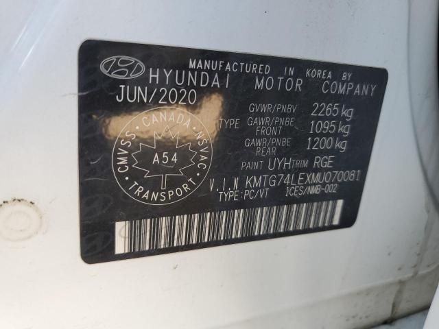 Photo 11 VIN: KMTG74LEXMU070081 - GENESIS G70 