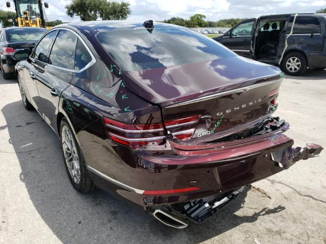 Photo 2 VIN: KMTGB4SC1MU045925 - GENESIS G80 BASE 