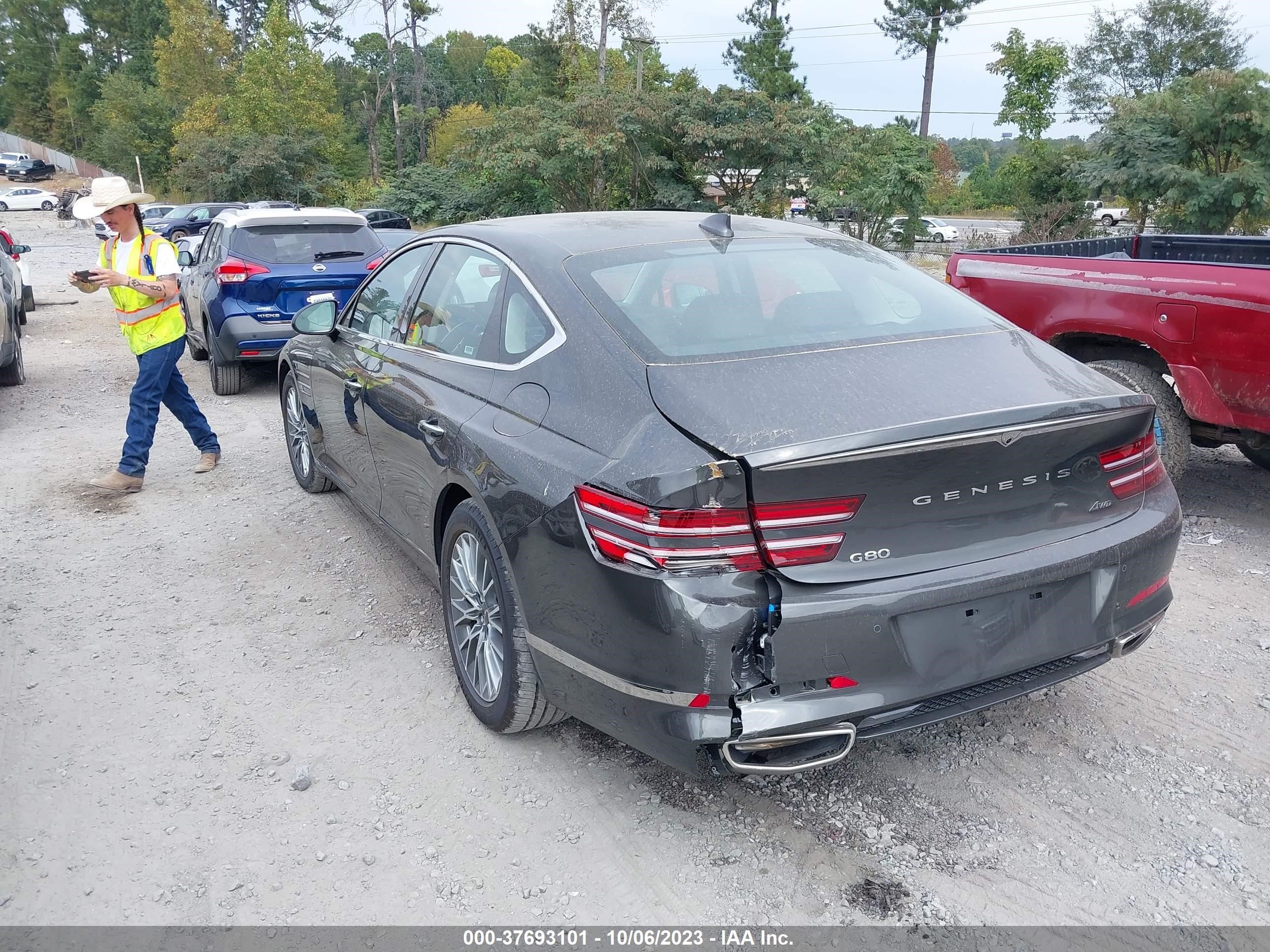 Photo 2 VIN: KMTGB4SC1PU197465 - GENESIS G80 