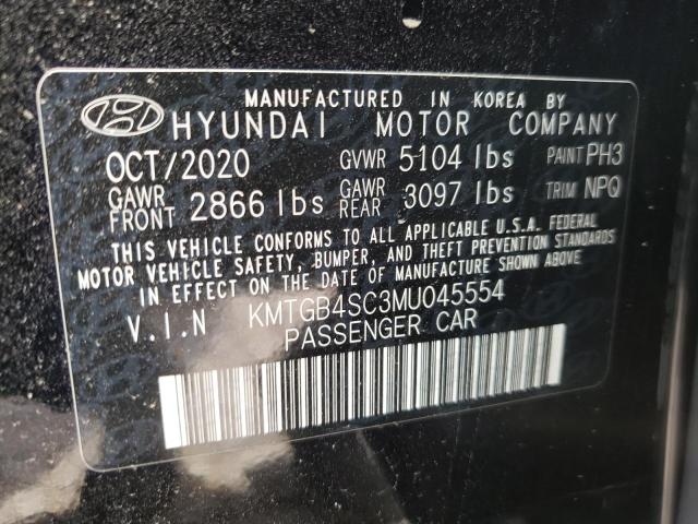 Photo 9 VIN: KMTGB4SC3MU045554 - GENESIS G80 BASE 