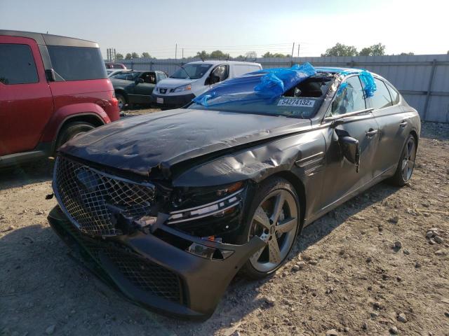 Photo 1 VIN: KMTGB4SD4NU127948 - GENESIS G80 SPORT 