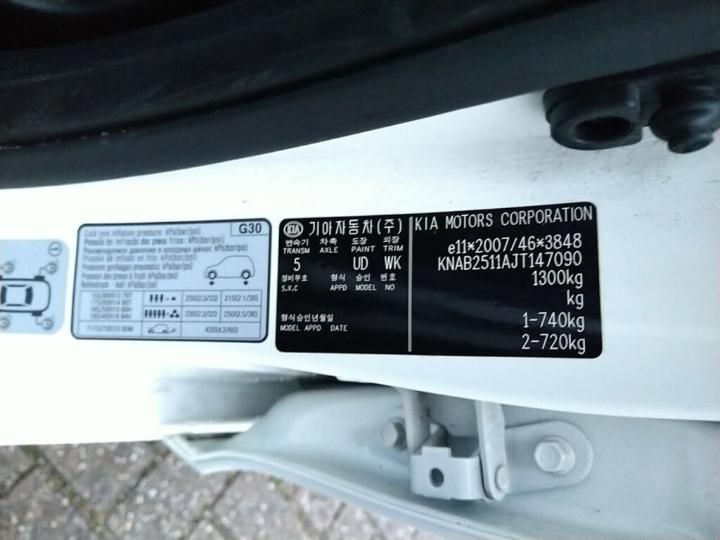 Photo 14 VIN: KNAB2511AJT147090 - KIA PICANTO 