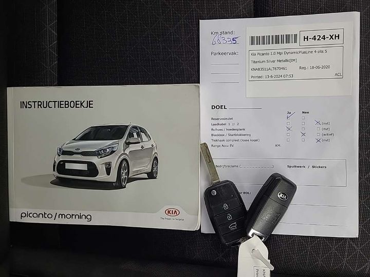 Photo 12 VIN: KNAB3511ALT670461 - KIA PICANTO 