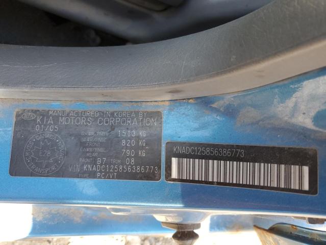 Photo 12 VIN: KNADC125856386773 - KIA RIO 