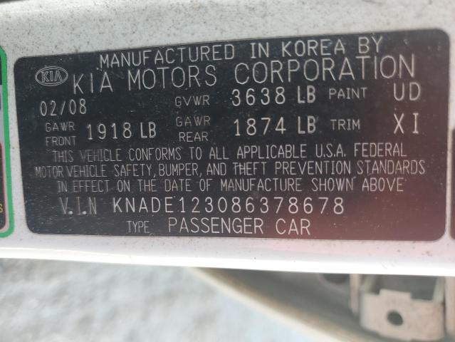 Photo 11 VIN: KNADE123086378678 - KIA RIO BASE 