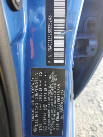 Photo 11 VIN: KNADE123286335248 - KIA RIO BASE 