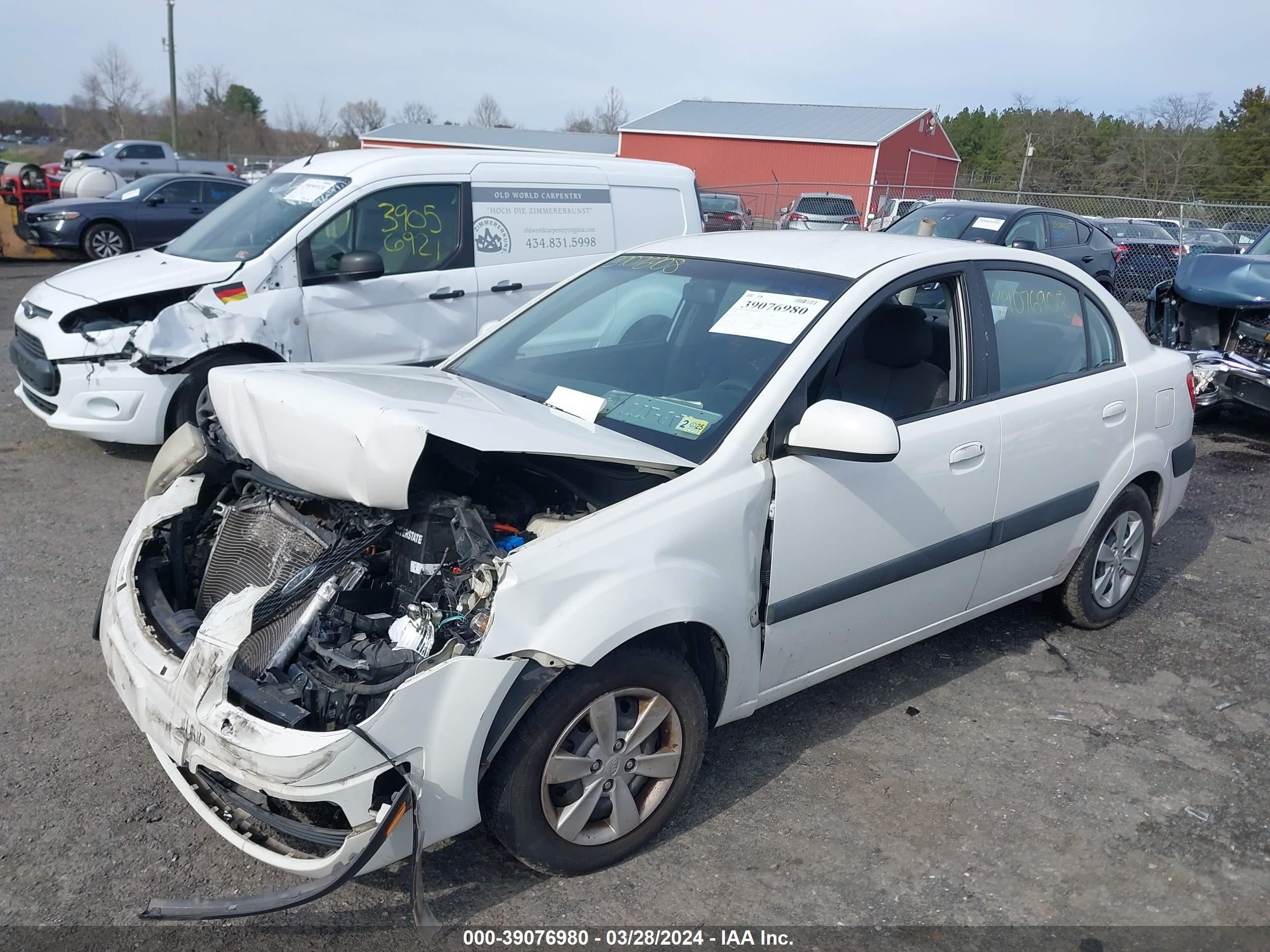 Photo 1 VIN: KNADE123386306907 - KIA RIO 