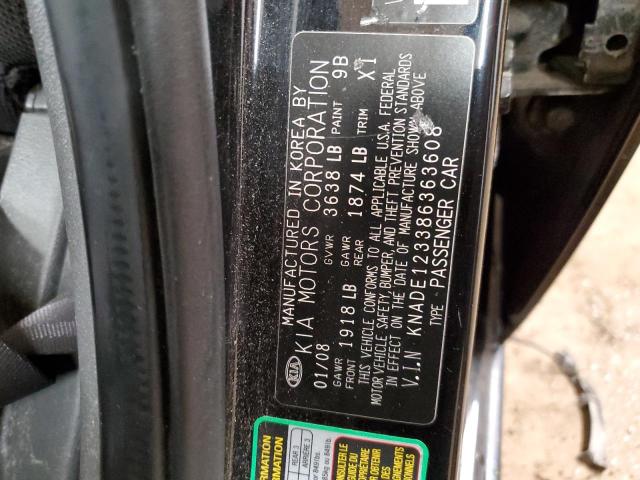 Photo 12 VIN: KNADE123386363608 - KIA RIO BASE 