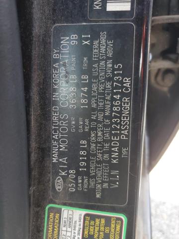 Photo 11 VIN: KNADE123786417315 - KIA RIO 