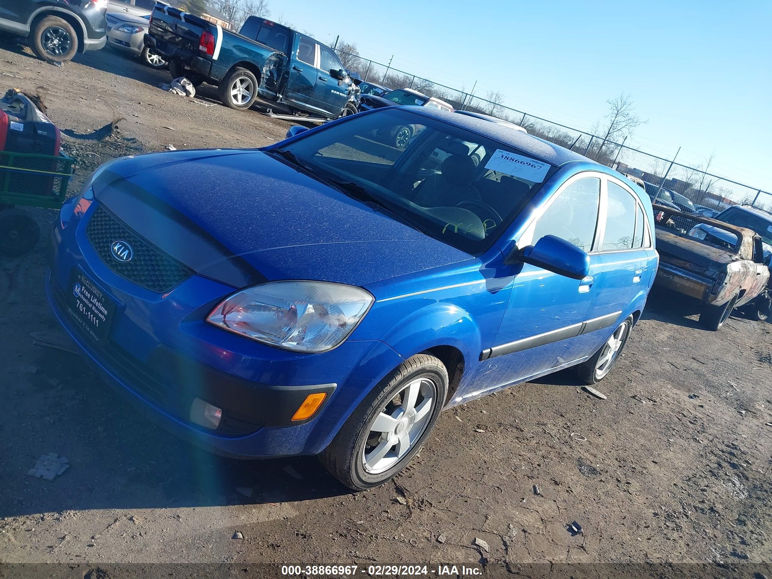 Photo 1 VIN: KNADE163366109727 - KIA RIO 