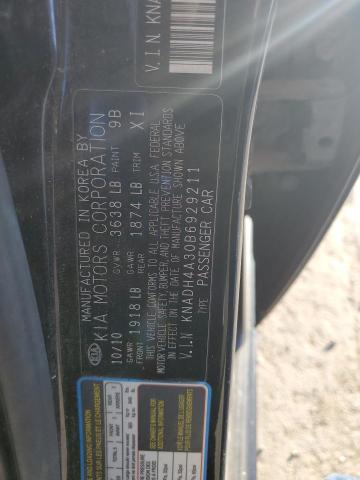 Photo 11 VIN: KNADH4A30B6929211 - KIA RIO BASE 