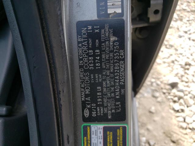 Photo 11 VIN: KNADH4A32B6735750 - KIA RIO 