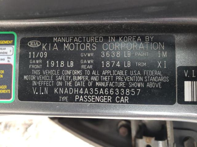 Photo 9 VIN: KNADH4A35A6633857 - KIA RIO LX 