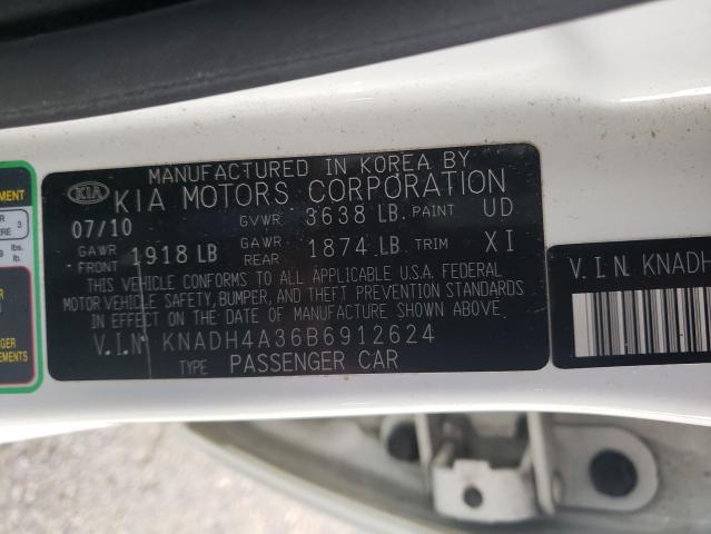 Photo 9 VIN: KNADH4A36B6912624 - KIA RIO BASE 