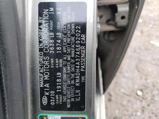 Photo 11 VIN: KNADH4A37A6692022 - KIA RIO LX 