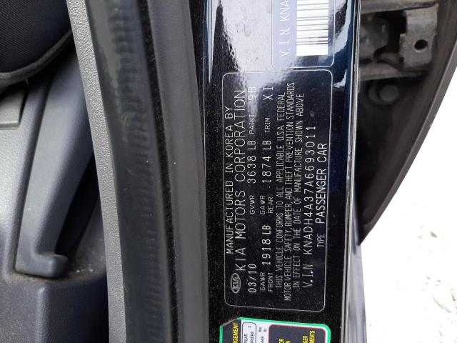 Photo 9 VIN: KNADH4A37A6693011 - KIA RIO LX 