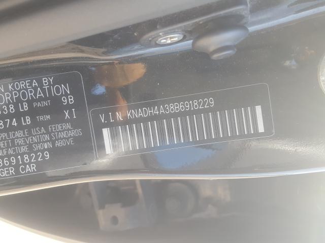 Photo 9 VIN: KNADH4A38B6918229 - KIA RIO BASE 