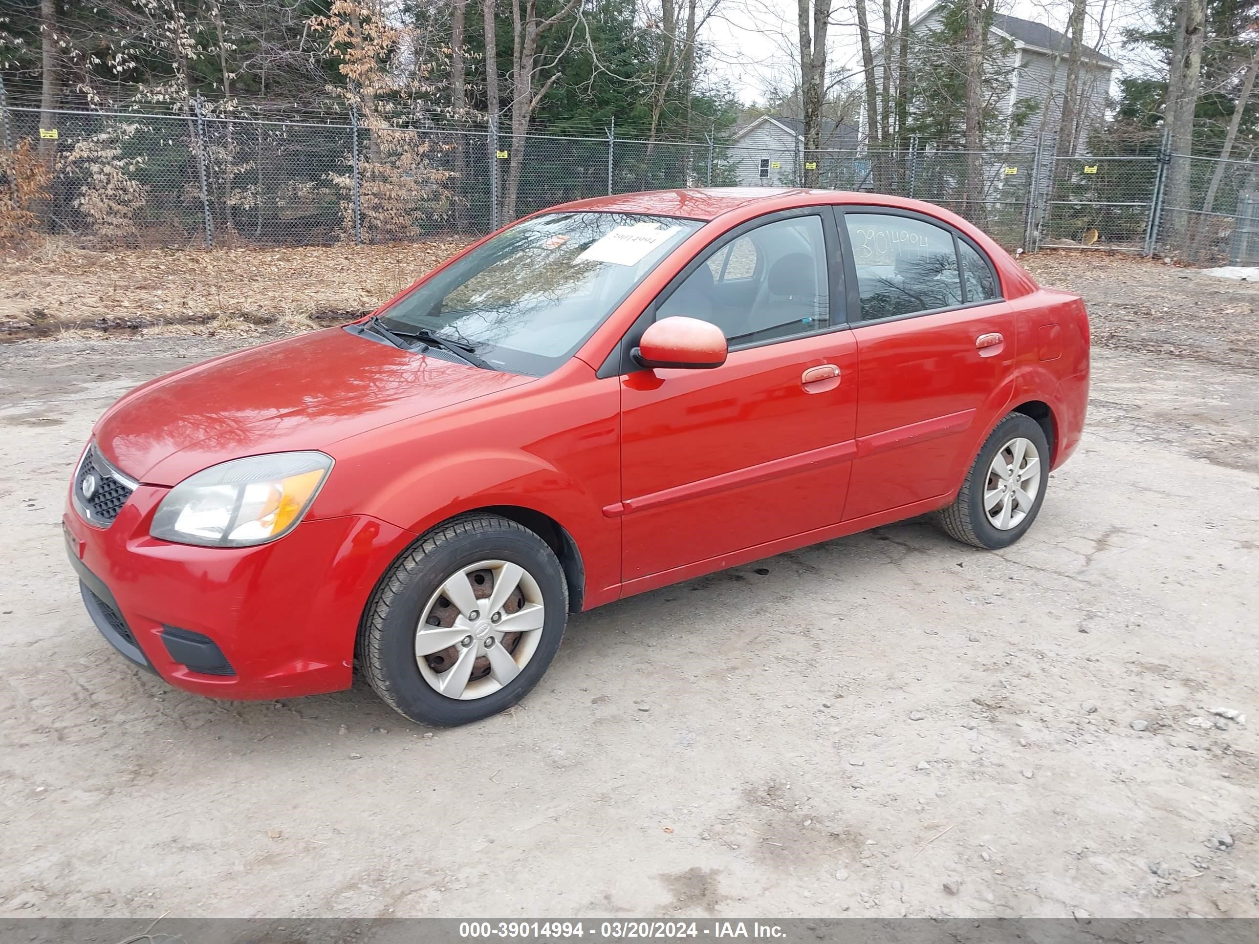 Photo 1 VIN: KNADH4A39A6639676 - KIA RIO 