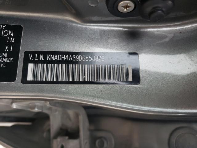 Photo 9 VIN: KNADH4A39B6853326 - KIA RIO BASE 