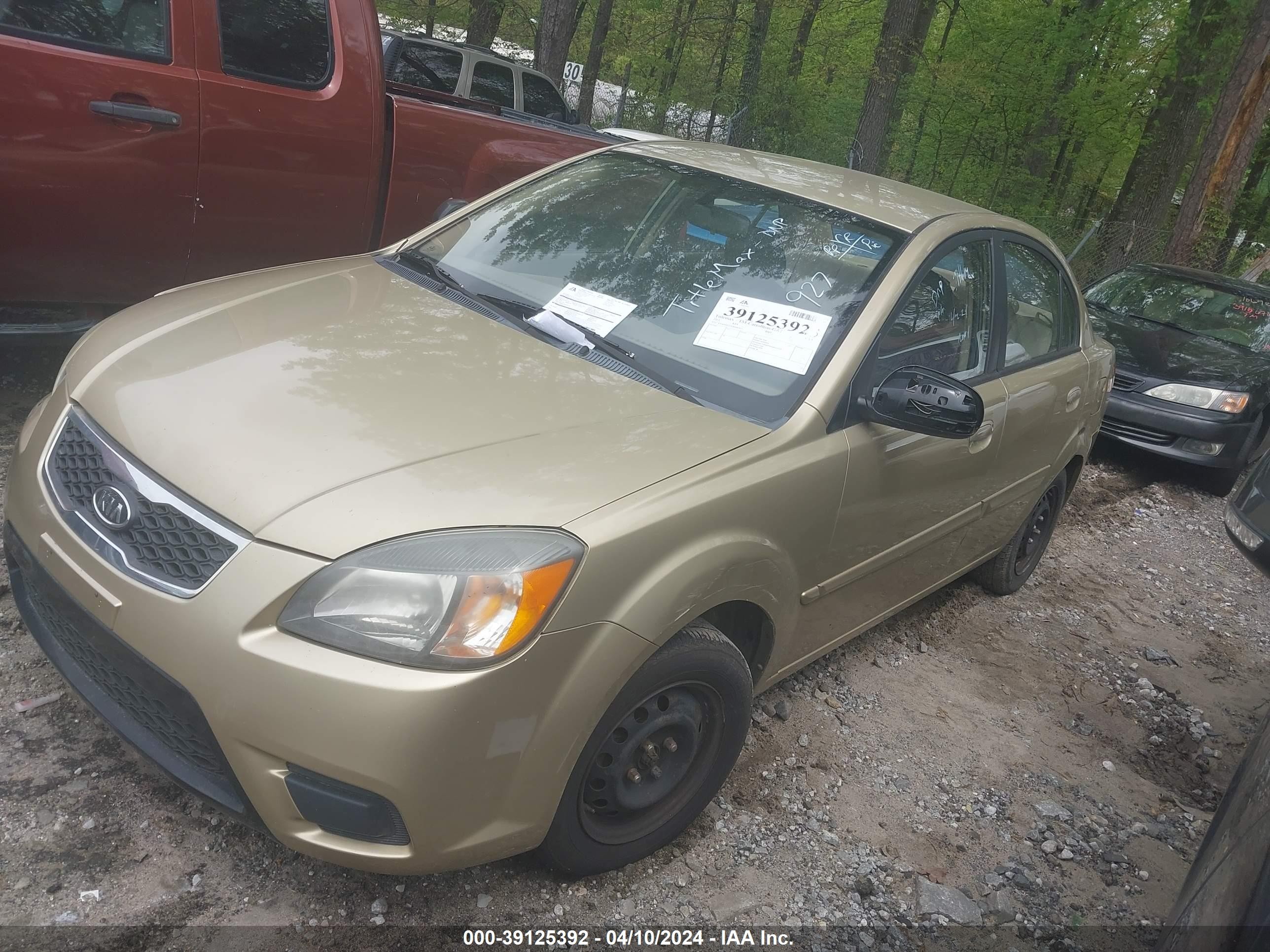 Photo 1 VIN: KNADH4A3XB6940927 - KIA RIO 