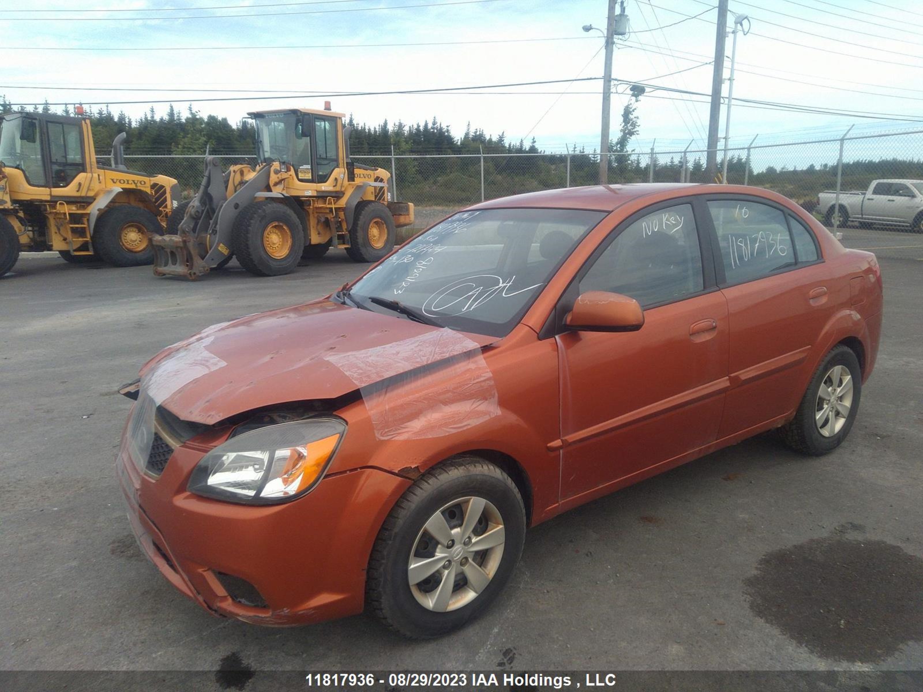 Photo 1 VIN: KNADH4B36A6729124 - KIA RIO 