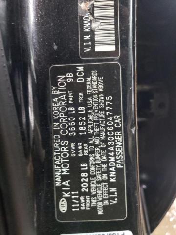 Photo 11 VIN: KNADM4A30C6047775 - KIA RIO 