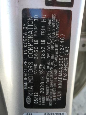 Photo 12 VIN: KNADM4A30D6124467 - KIA RIO LX 