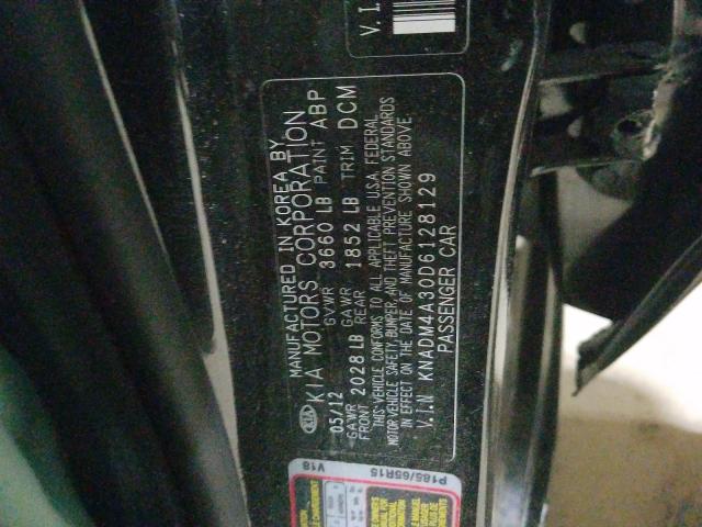 Photo 9 VIN: KNADM4A30D6128129 - KIA RIO LX 