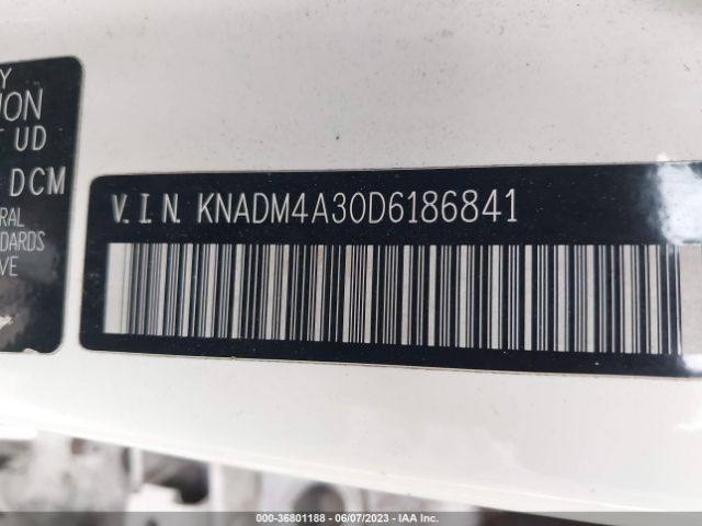 Photo 8 VIN: KNADM4A30D6186841 - KIA RIO 