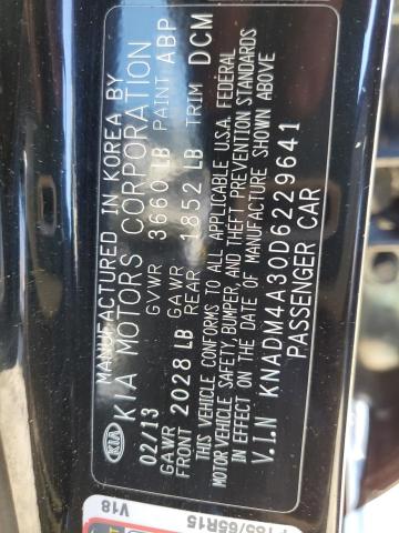 Photo 9 VIN: KNADM4A30D6229641 - KIA RIO LX 