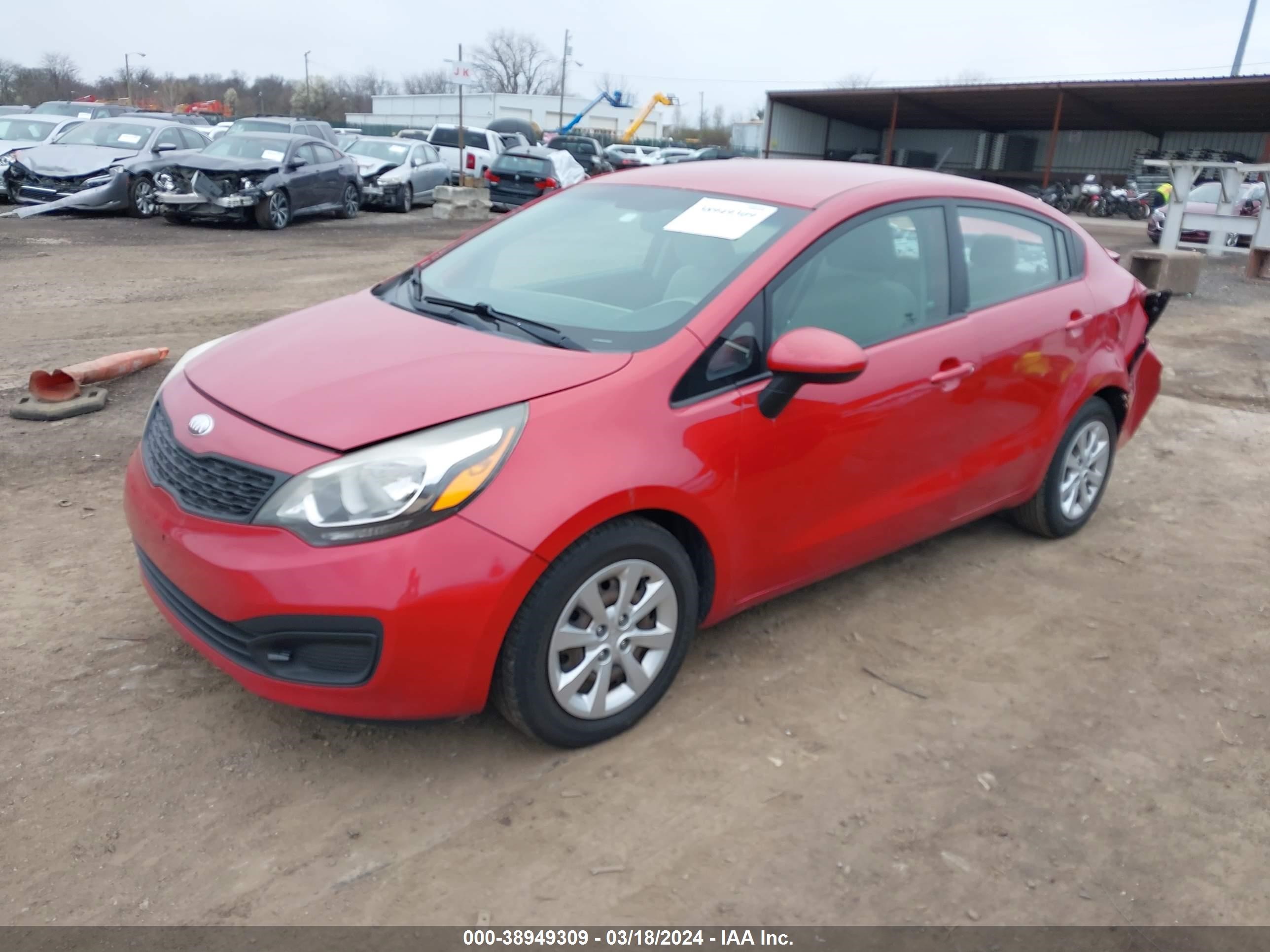 Photo 1 VIN: KNADM4A30D6231311 - KIA RIO 