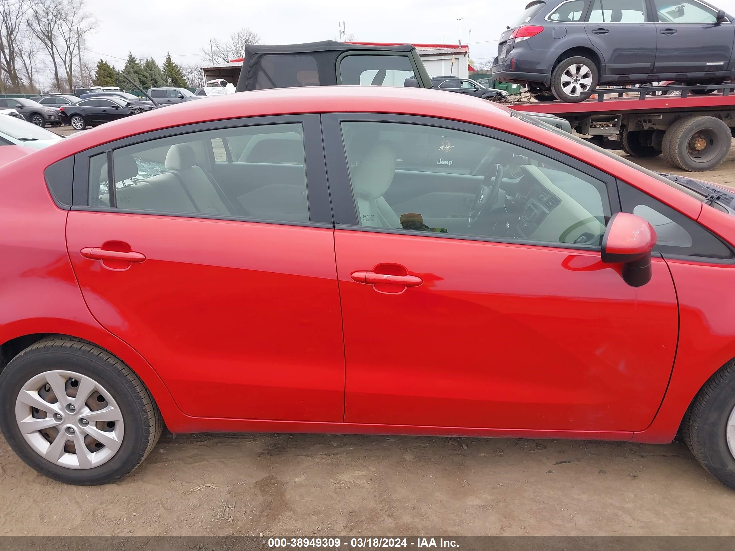 Photo 12 VIN: KNADM4A30D6231311 - KIA RIO 